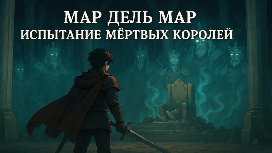 Кадр из клипа «Испытание мёртвых королей»