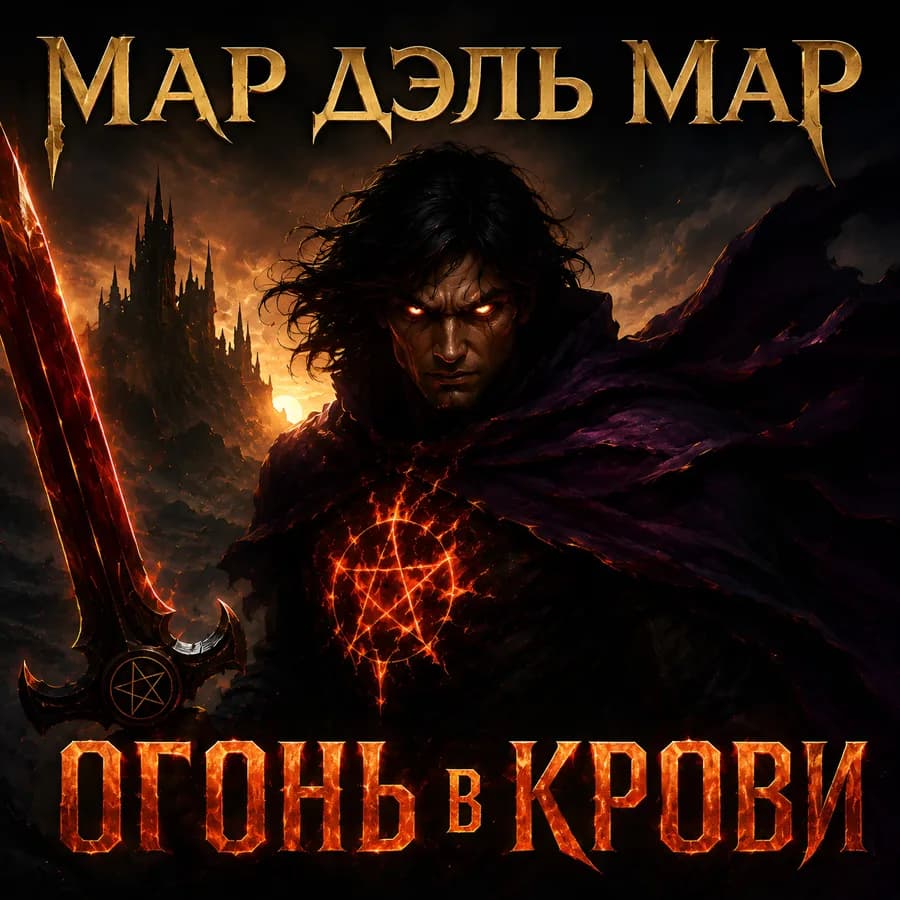 Обложка сингла «Огонь в крови»