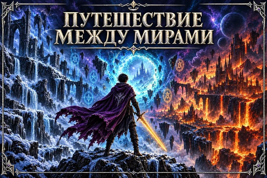 Обложка книги «Путешествие между мирами»