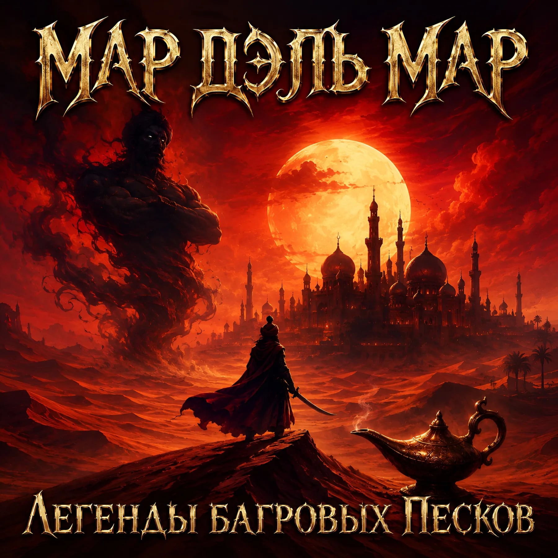 Обложка «Легенды багровых песков»