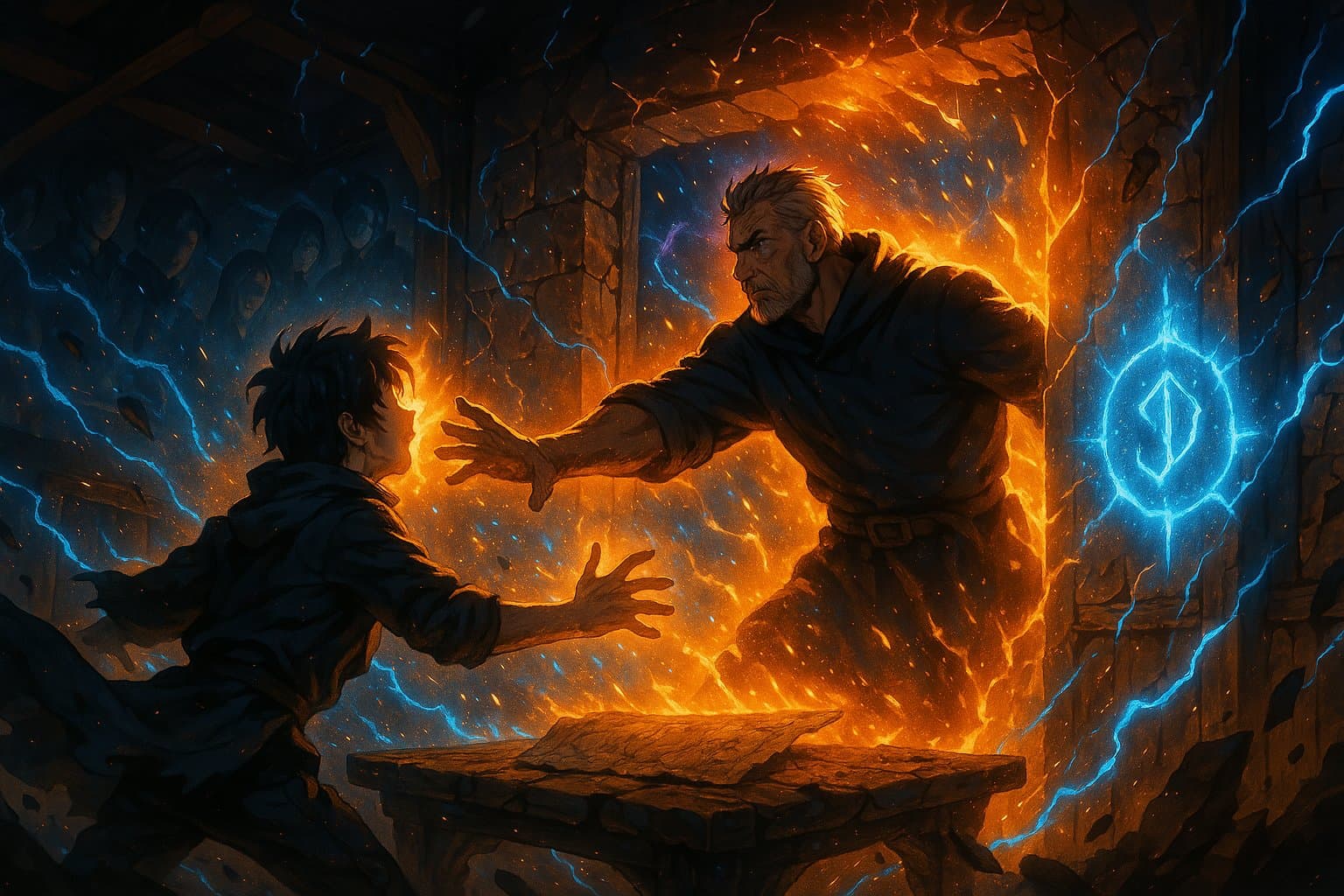 Иллюстрация к книге «Путешествие между мирами», глава 7